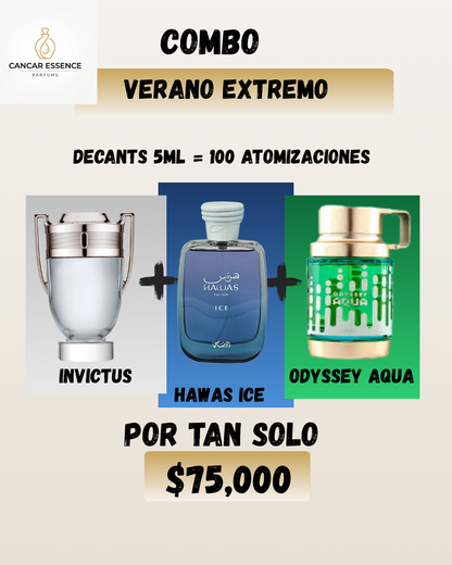 Verano Extremo (Invictus, hawas ice ,Odyssey Aqua) 5 ml