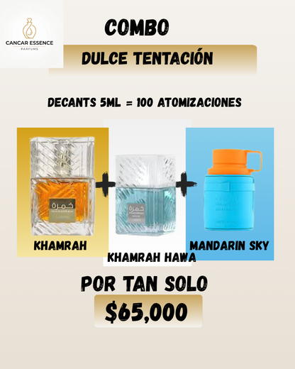 Dulce Tentación (Khamrah, Khamrah Waha, Mandarin Sky) 5ml
